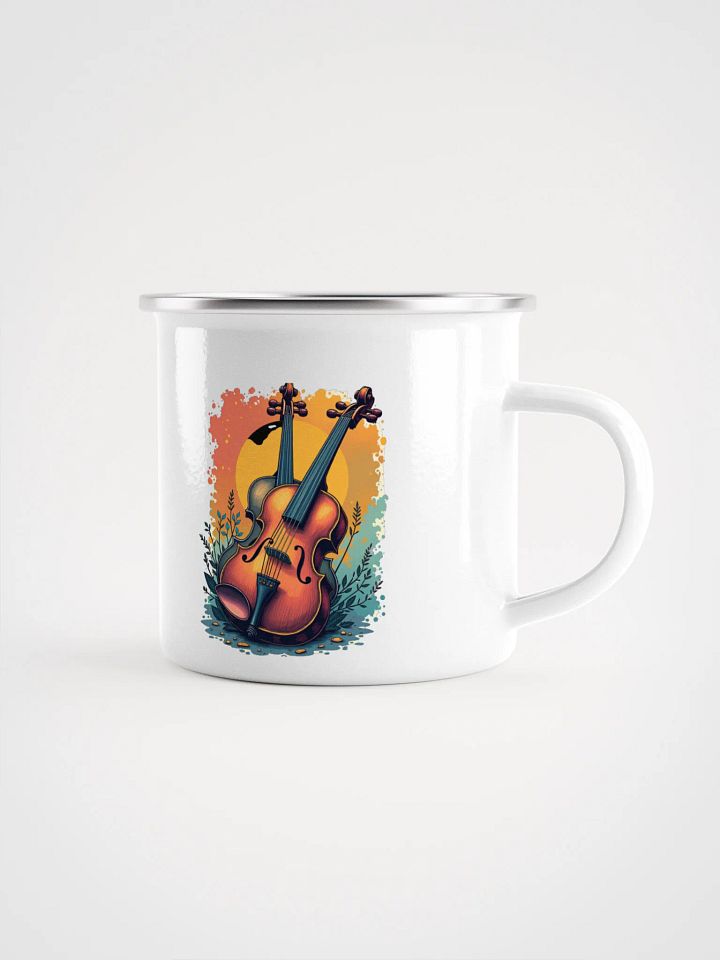 Melodious Meadow Enamel Mug product image (1)