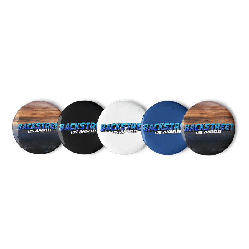 Backstreet LA Buttons