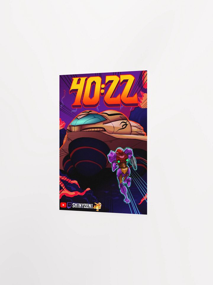 Any% WR Illustration Poster product image (5)