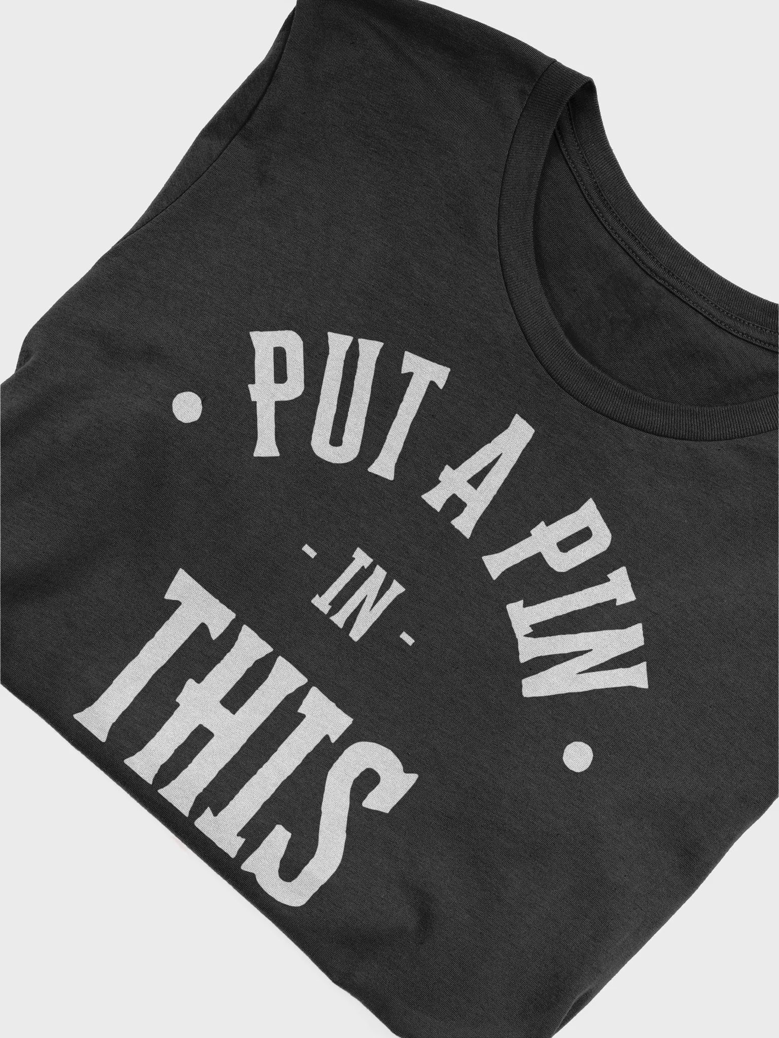 Put A Pin In This T-Shirt Low Pin Front Logo product image (18)