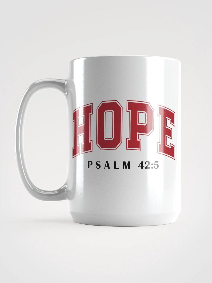 Bold Hope White Glossy Mug product image (1)