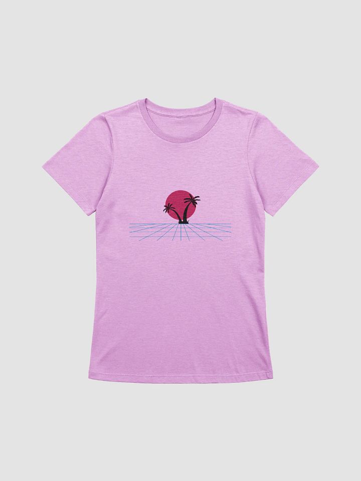 Retro Paradise Palm Trees Women's T-Shirt product image (1)