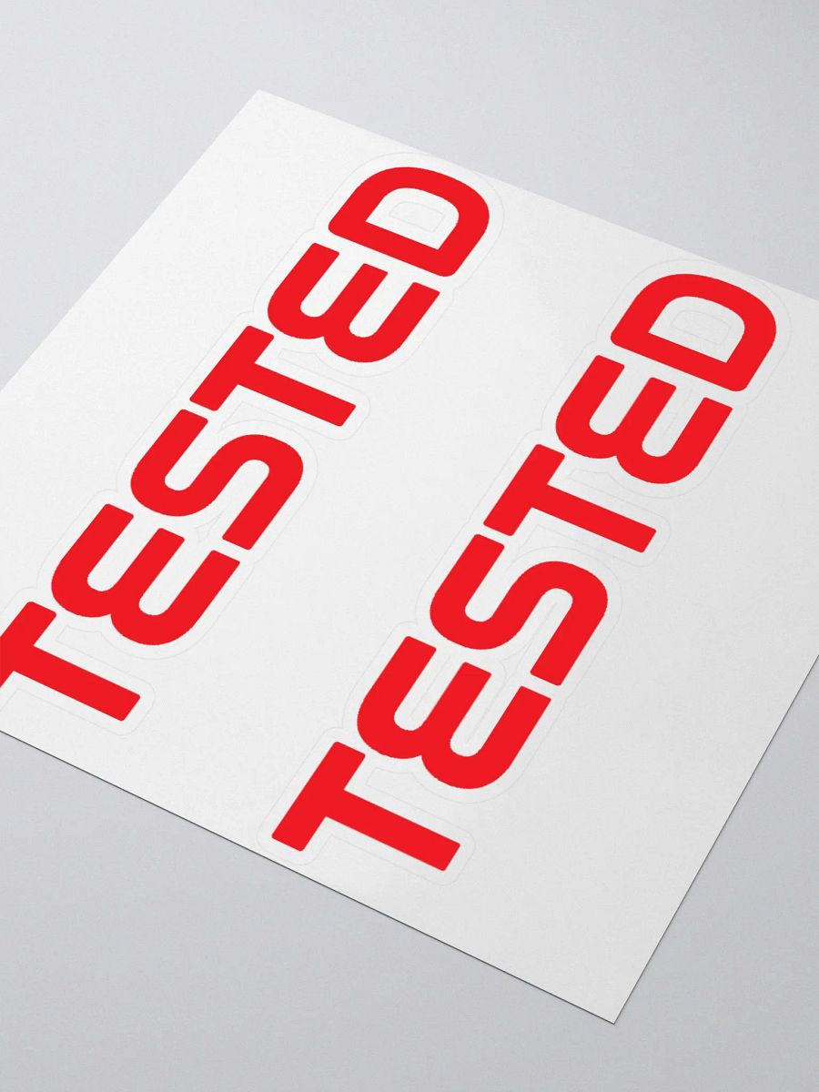 Tested Worm (Die-Cut Sticker) product image (3)