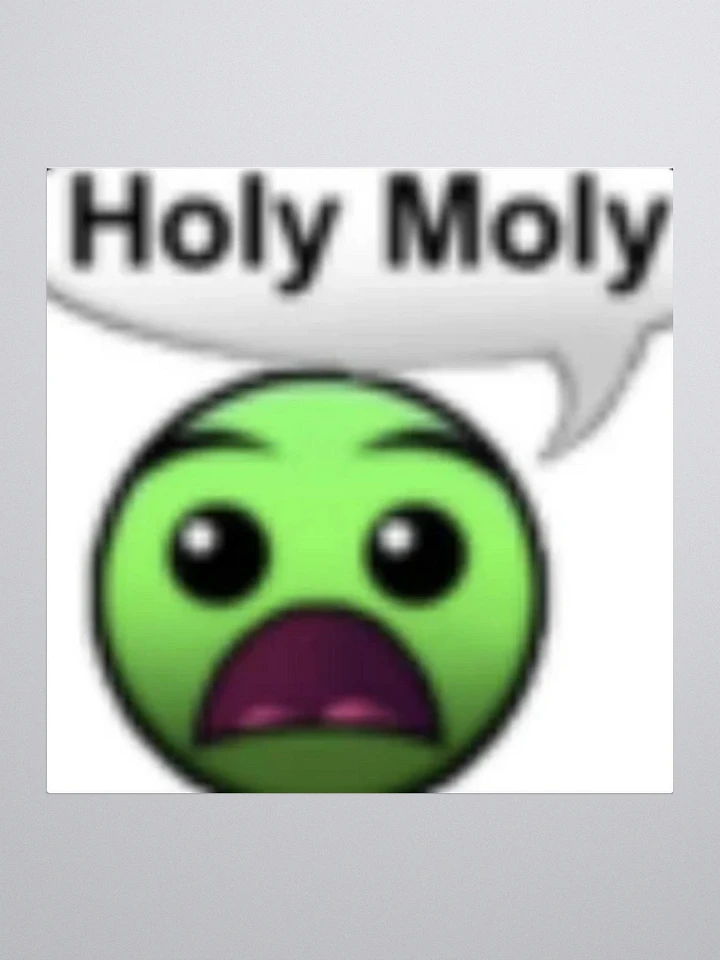 HOLY MOLY STICKER product image (1)