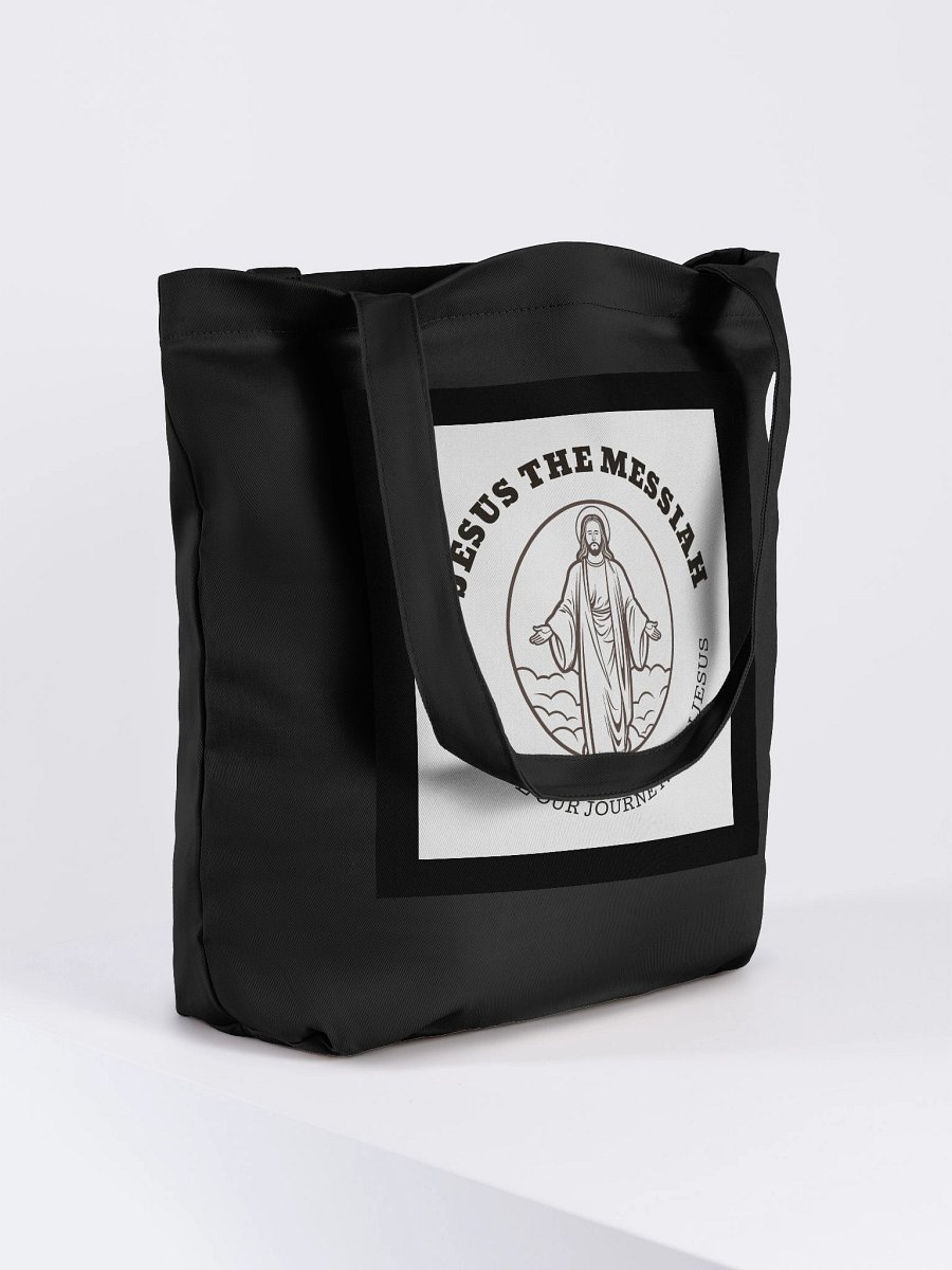 Jesus The Messiah Premium Faith Tote Bag – Dual-Sided Evangelism Edition product image (4)