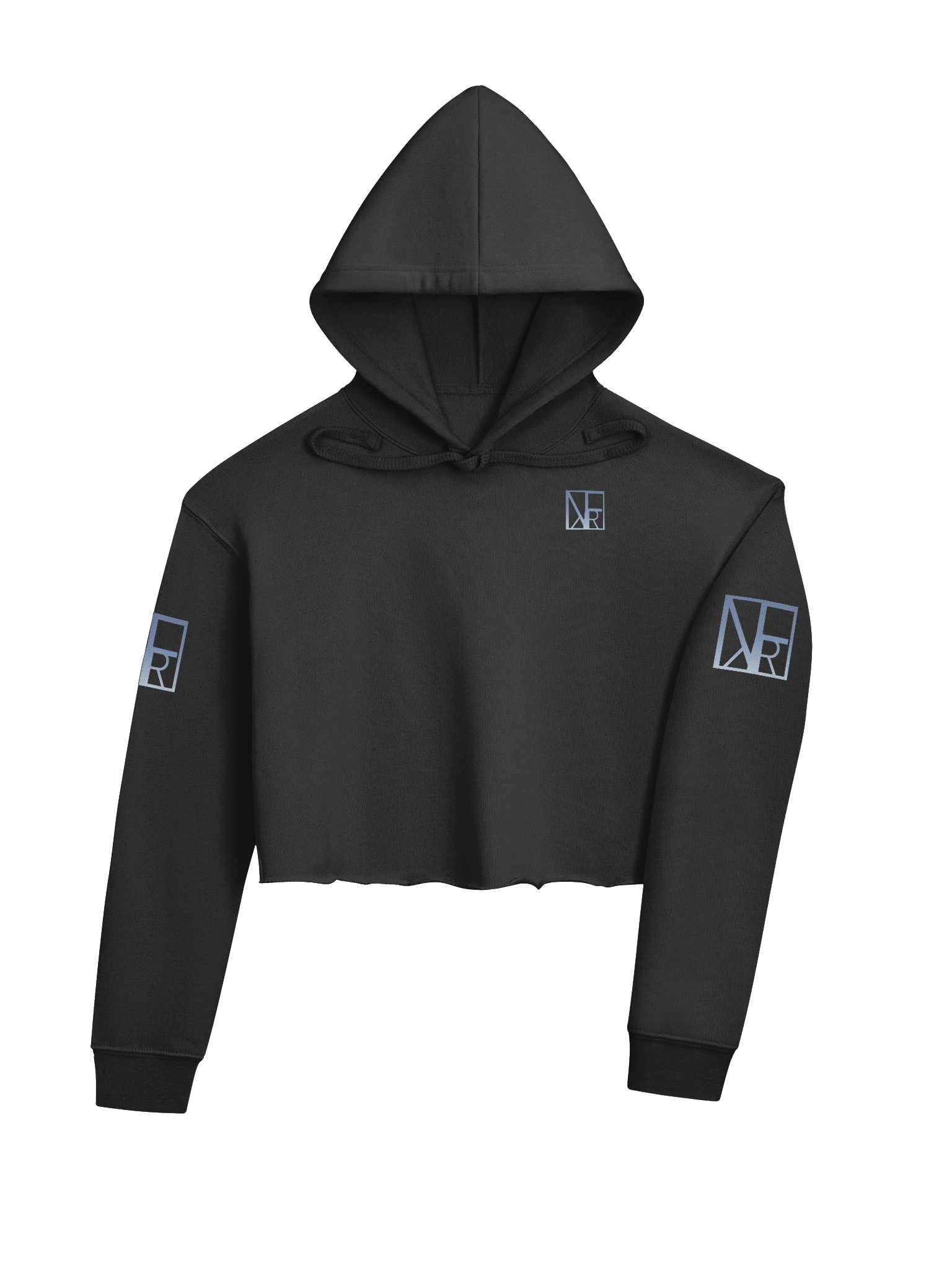 Frenchkittie Name Logo Crop Hoodie product image (12)