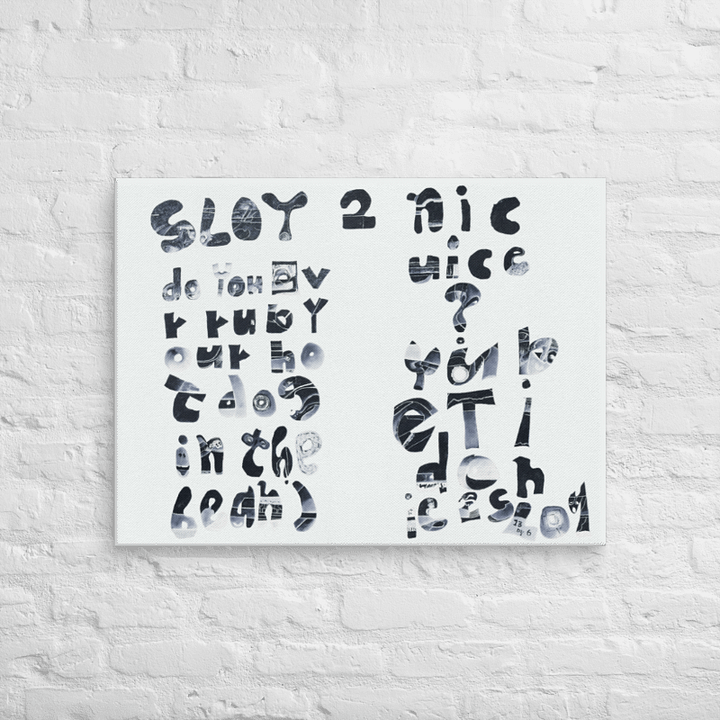 That's Life on Canvas (24" x 32") product image (2)