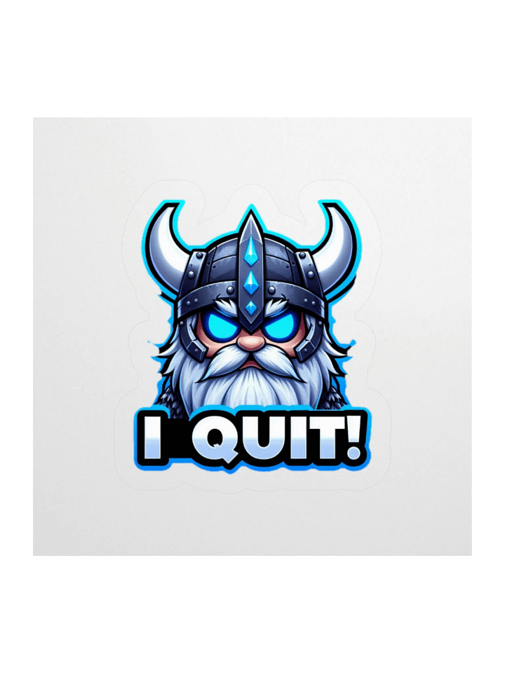 I QUIT sticker product image (3)