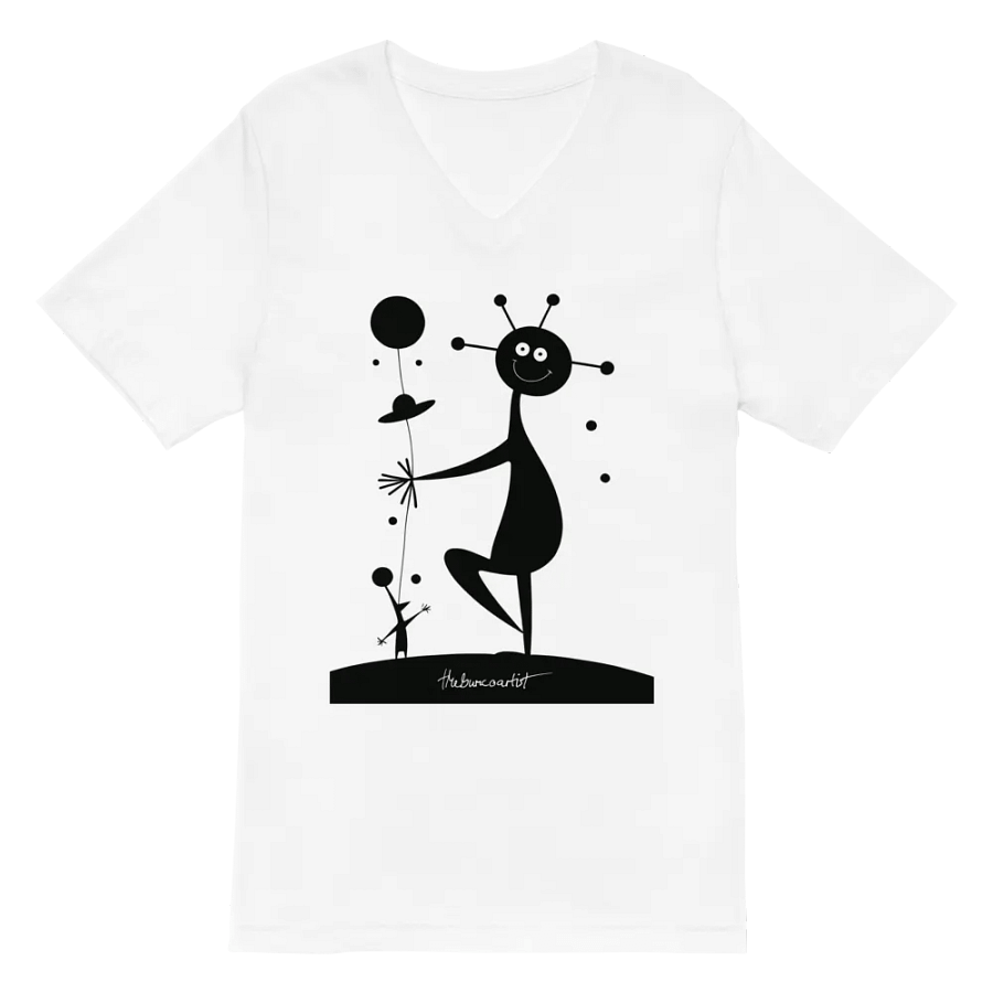 Bella+Canvas Short Sleeve V-Neck Jersey T-Shirt product image (2)