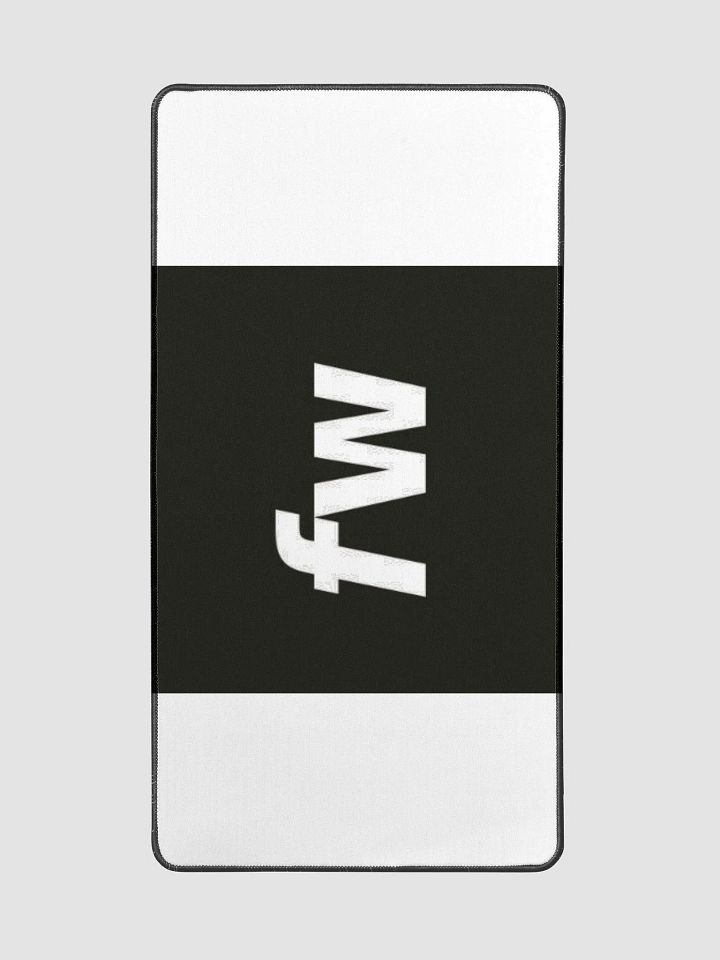 Bold 'FW' Desk Mat product image (2)