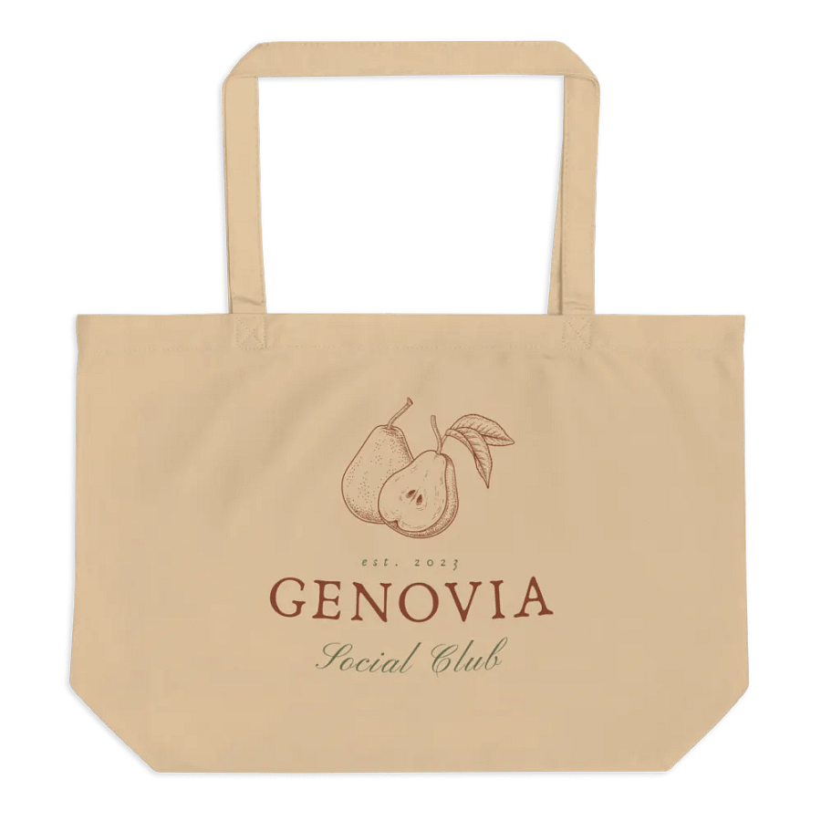 Genovia Social Club Cotton Tote product image (1)