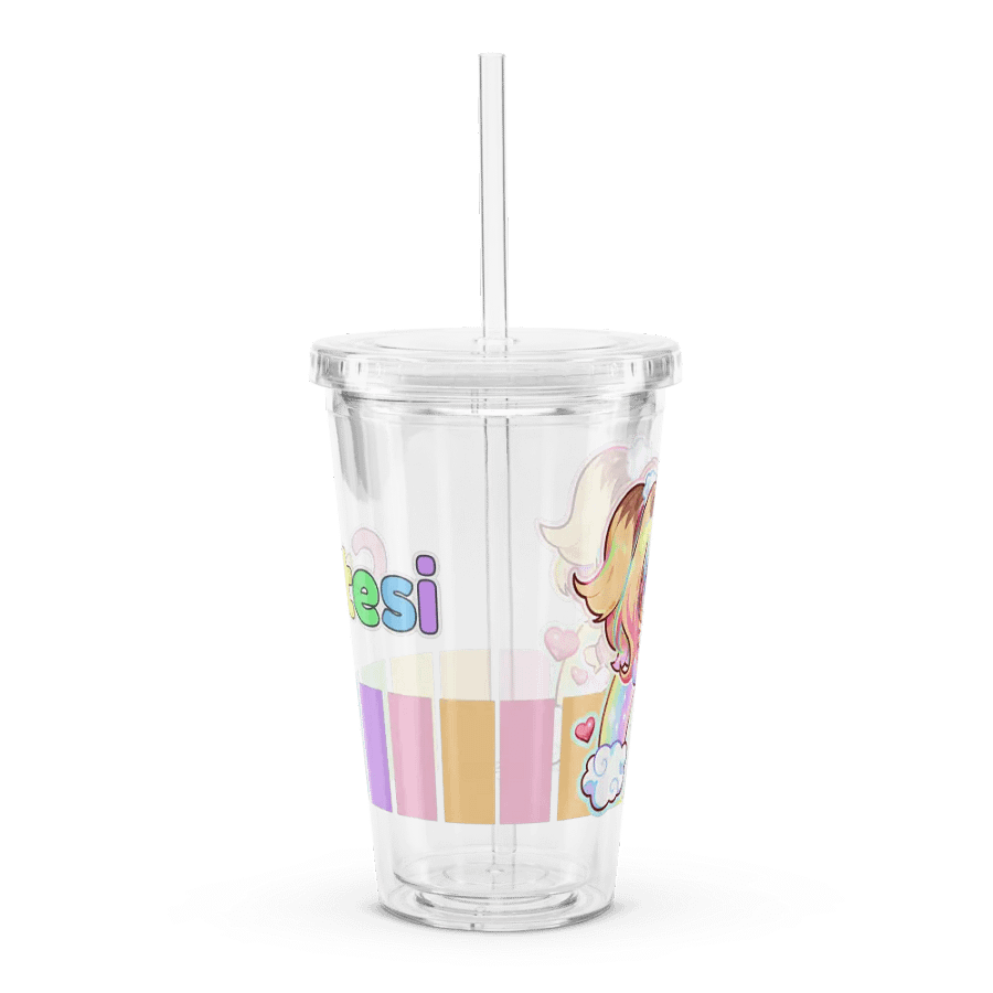 Cutesi Rainbow Clear Tumbler product image (3)