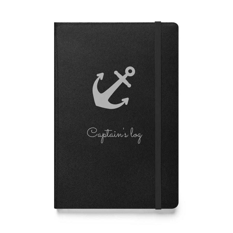 Captain's Log Hardcover Notebook product image (1)