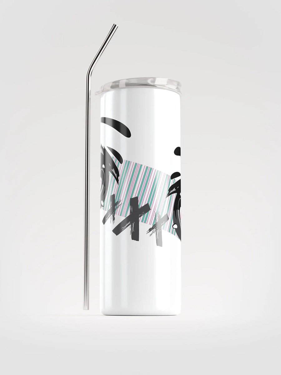 OptimusProcrastinus Eyes Tumbler (White/Grey) product image (1)