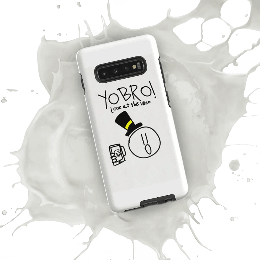 “YO BRO LOOK AT THIS VIDEO” Samsung case product image (9)