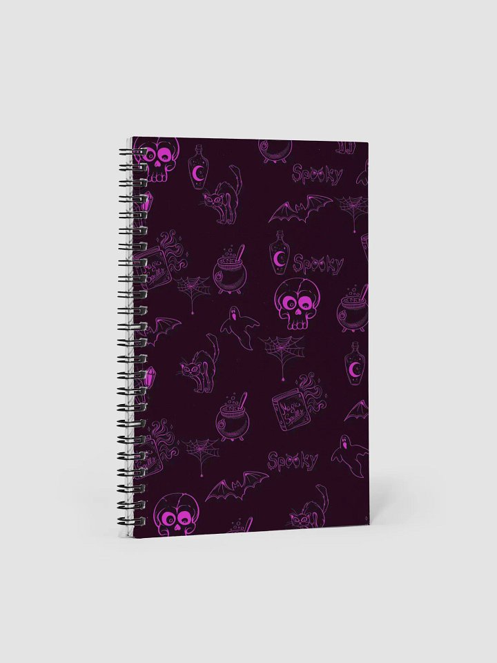 Spooky Magic Spiral Notebook product image (1)