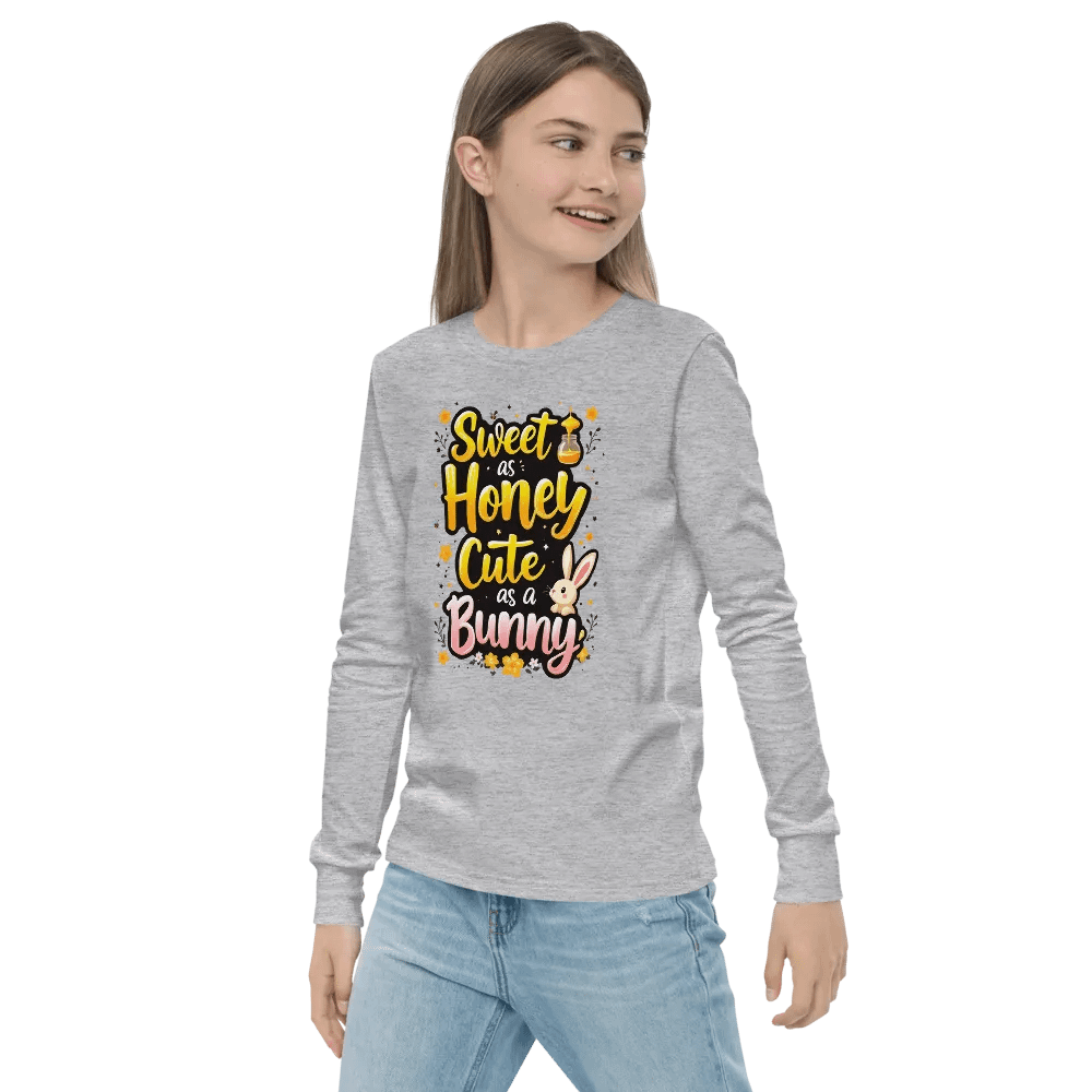 Honey Bunny Vibes Long Sleeve Tee product image (22)