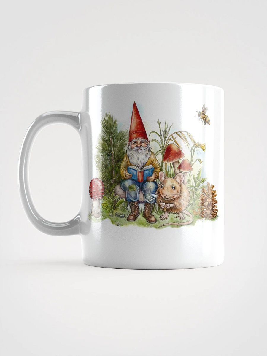 Garden Reading Gnome Mug product image (3)