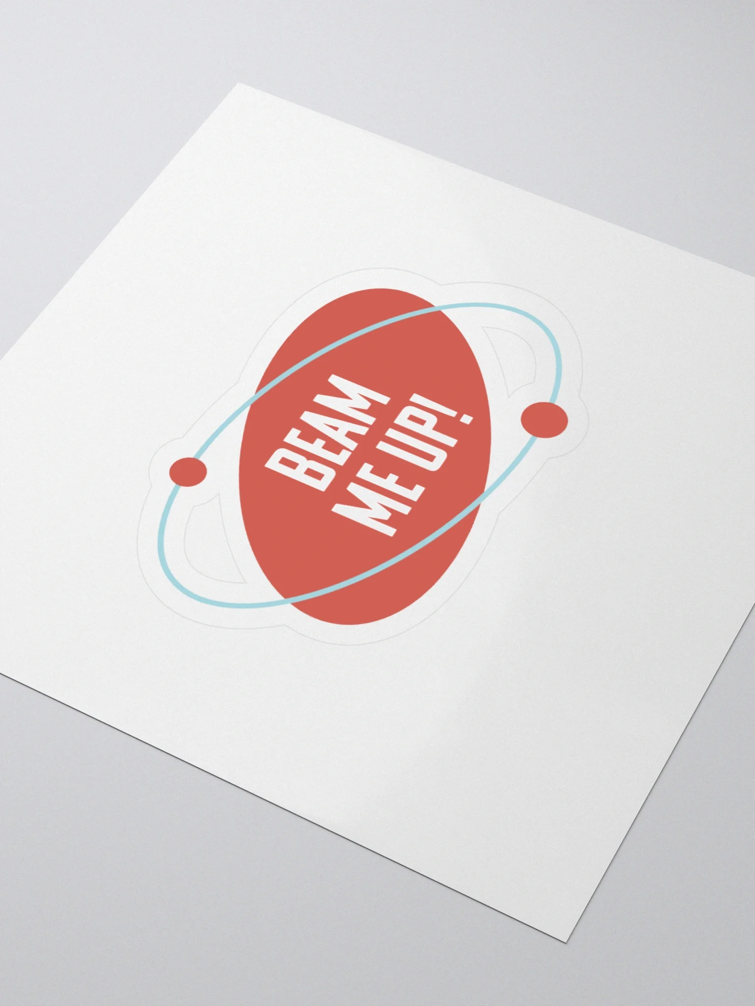 Atomic Orbit Kiss Cut Stickers product image (3)