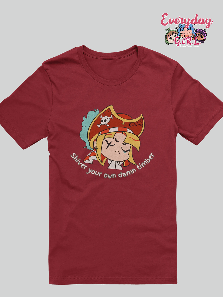 Gamer girl t-shirt - Pirate Booty by G.i.R.L. product image (1)