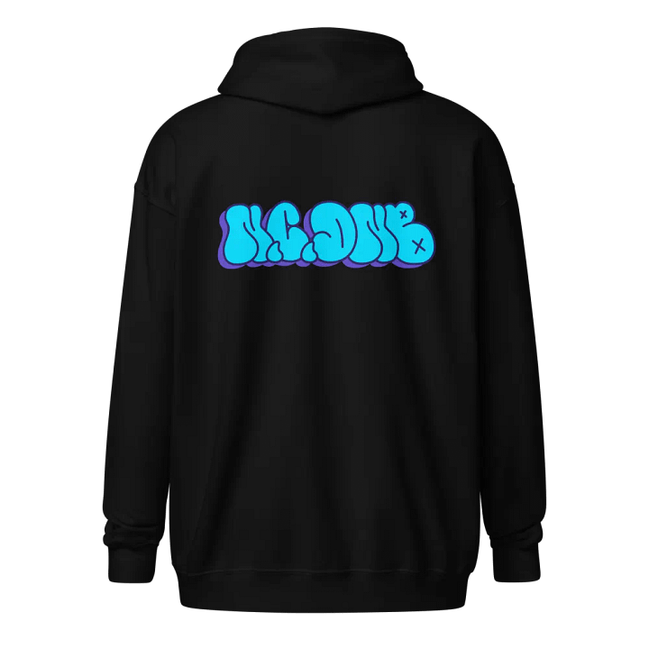 Graffiti Style Unisex Zip Hoodie product image (1)