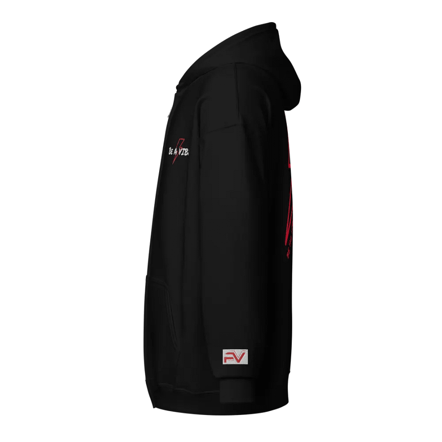 RED BE A VIBE BOLT ZIP-UP product image (5)