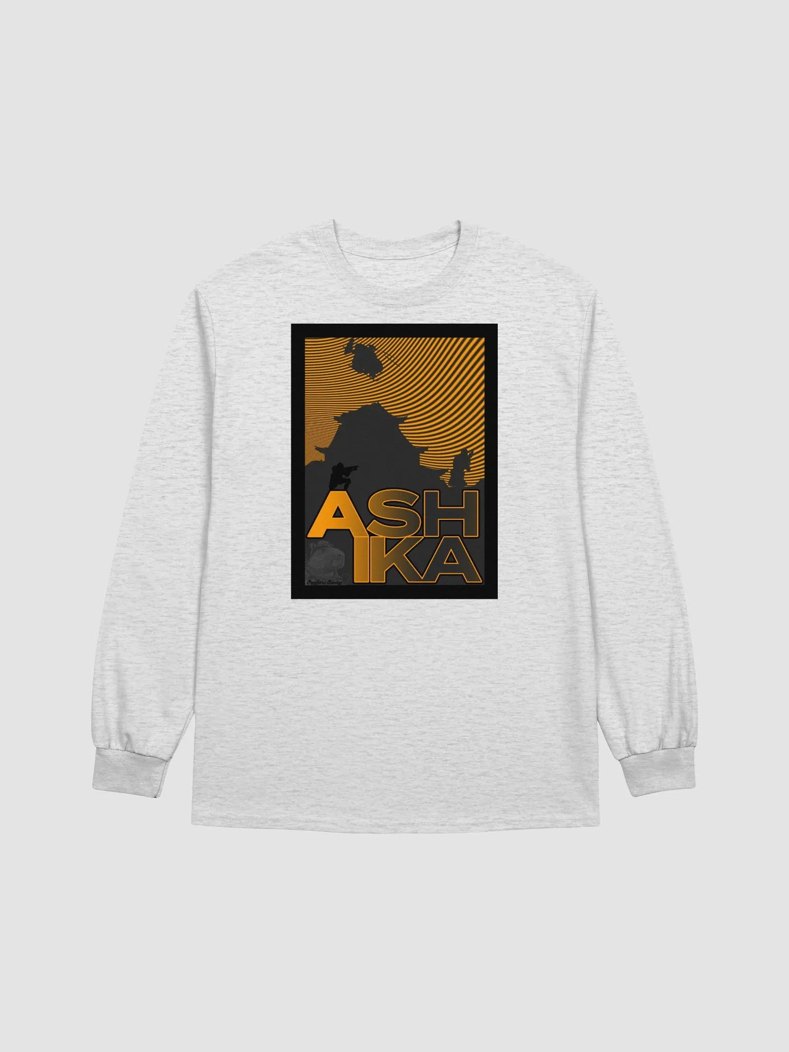Capybara Ashika - Map Collection Long Sleeve Shirt product image (4)