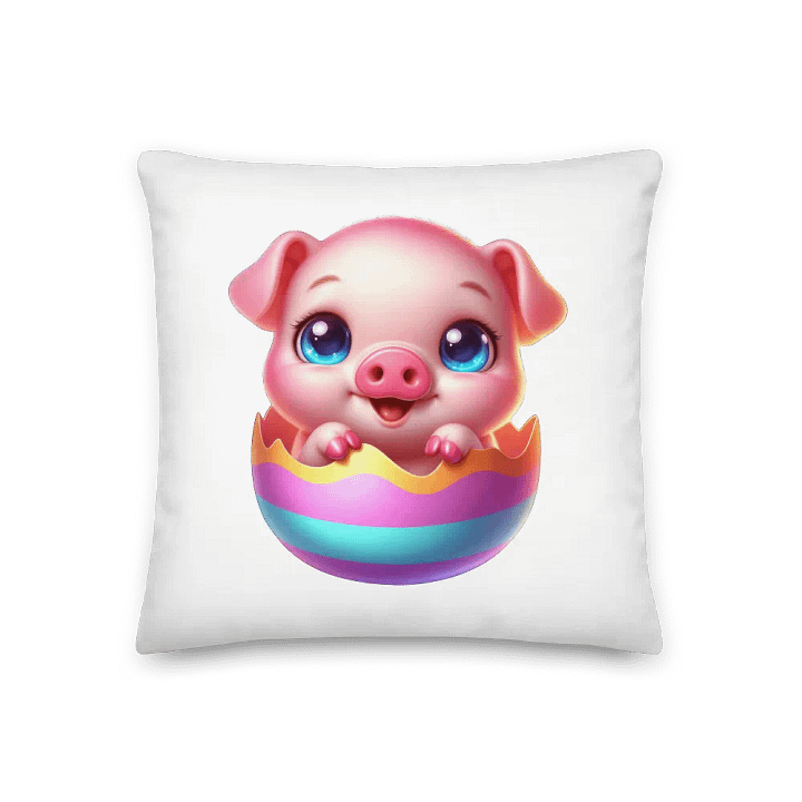 Pig Easter Egg - Pillow product image (1)