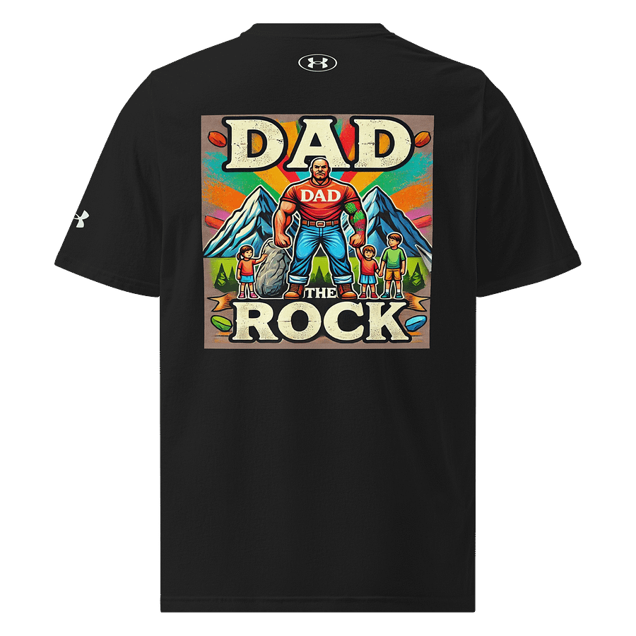 Dad The Rock Athletic Tee product image (4)