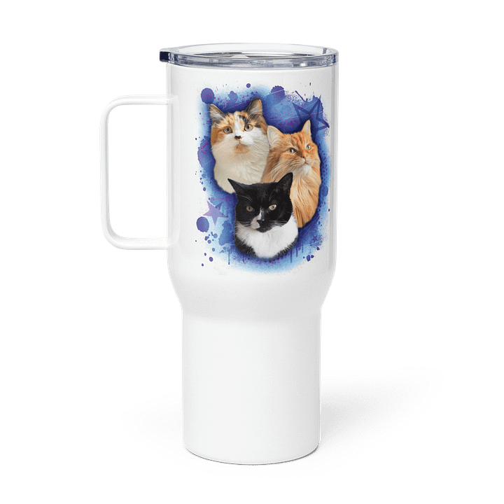 Fluffy Family Travel Mug product image (1)