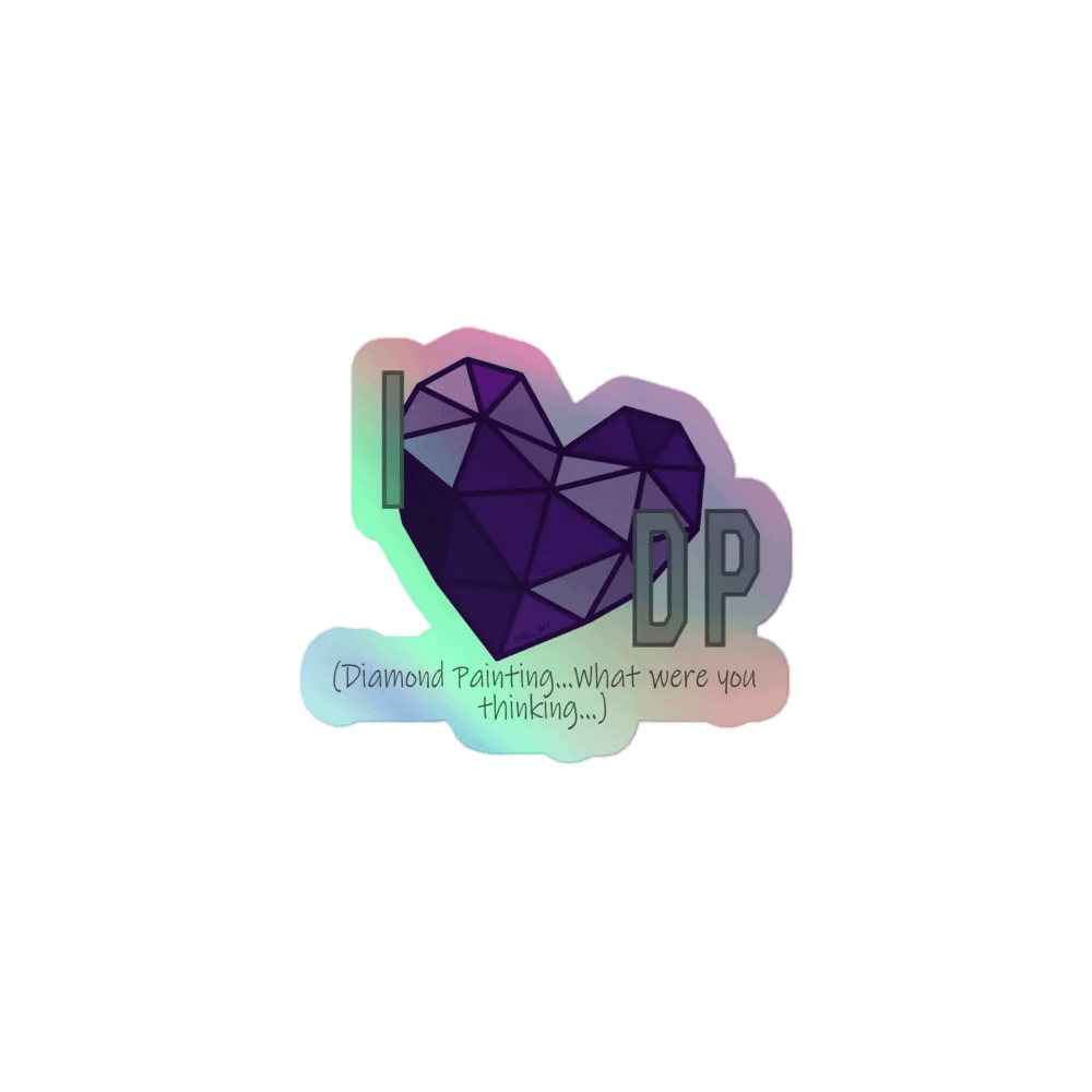 I <3 D.P. Holographic Sticker product image (1)