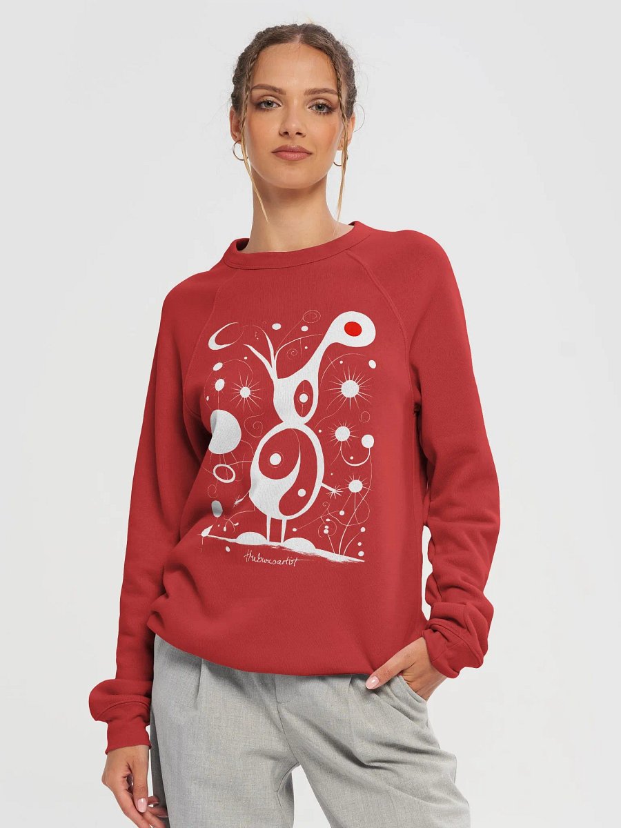 Bella+Canvas Unisex Sponge Fleece Raglan Sweatshirt product image (33)