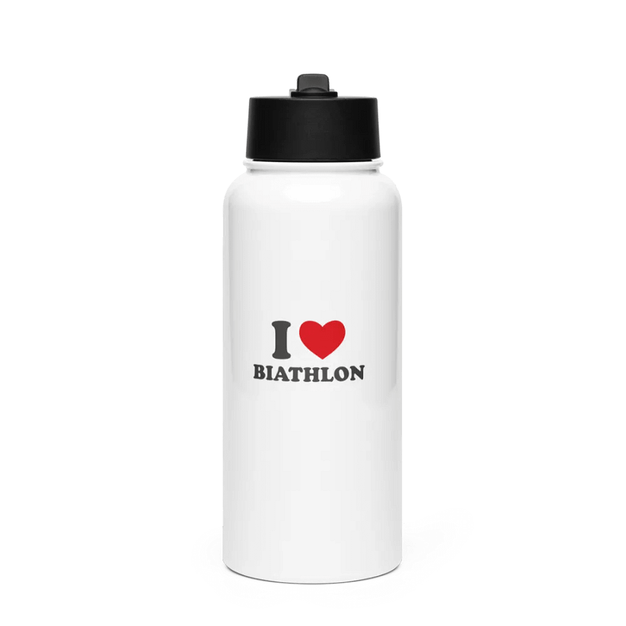 Stainless Steel Water Bottle with a Straw Lid product image (1)