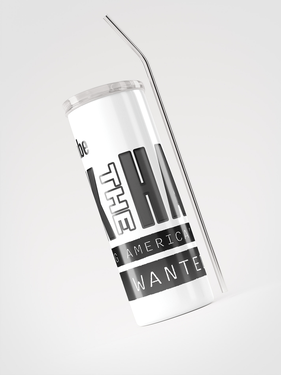 Nik The Hat | 20oz Stainless Steel Tumbler – Summer ’25 BACK THE BLUE Edition product image (3)