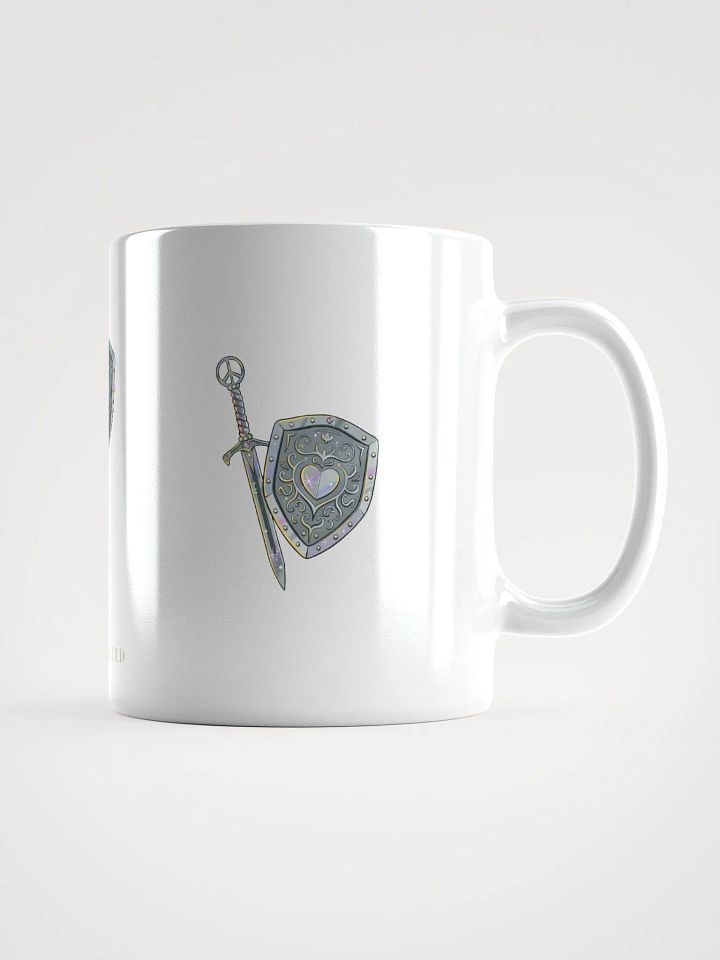 Heart's Guardian Sword and Shield Mug product image (2)