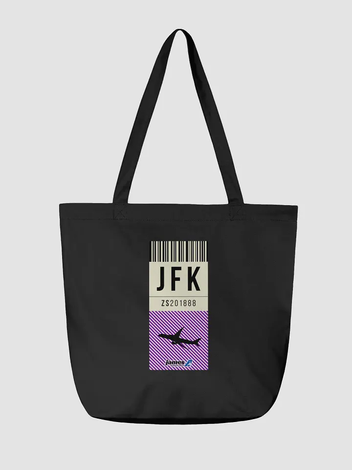 New York John F. Kennedy (JFK) Stylish Luggage Tag Tote Bag product image (2)