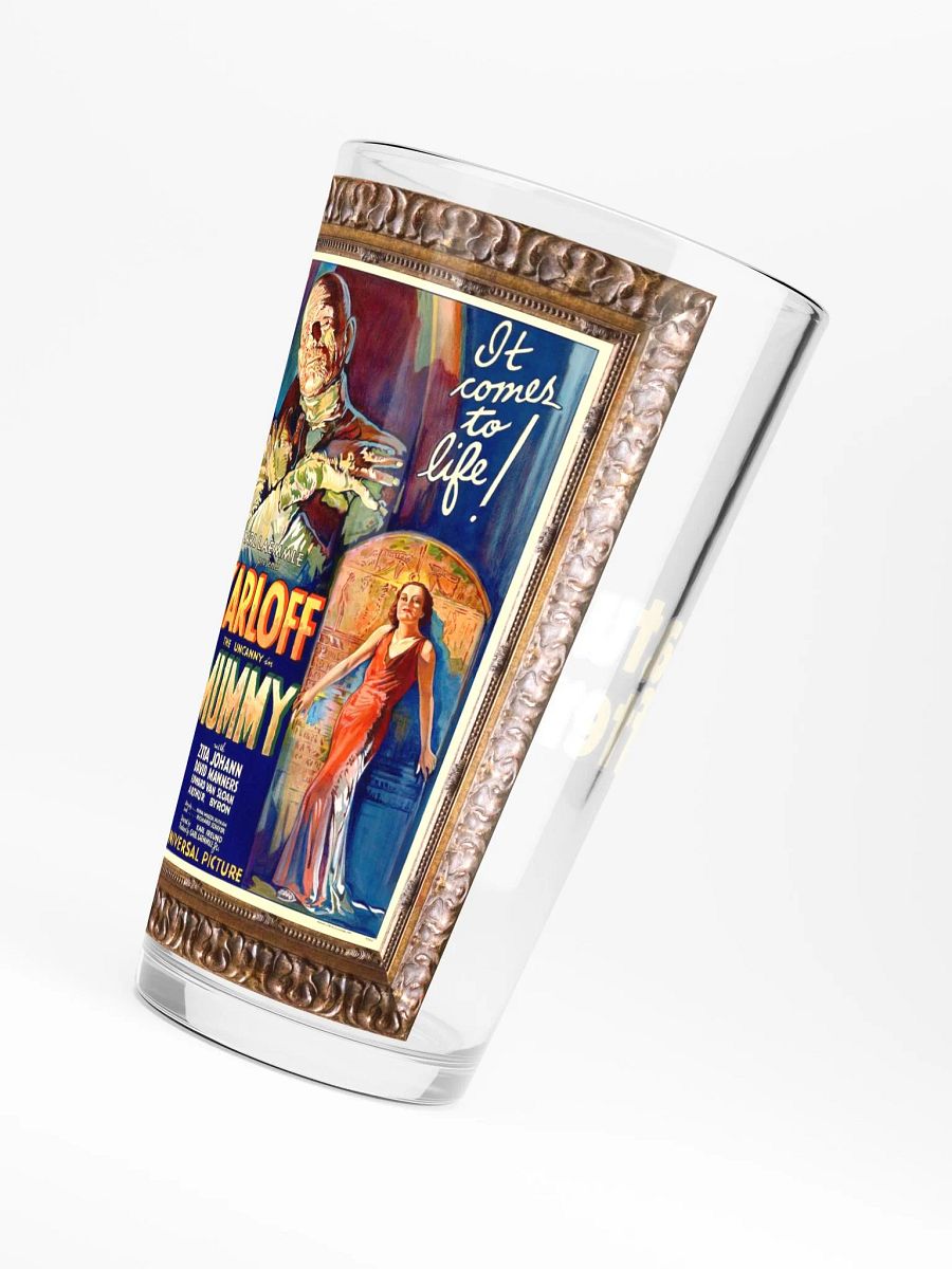 saturday afternoon pint glass: all wrapped up product image (6)