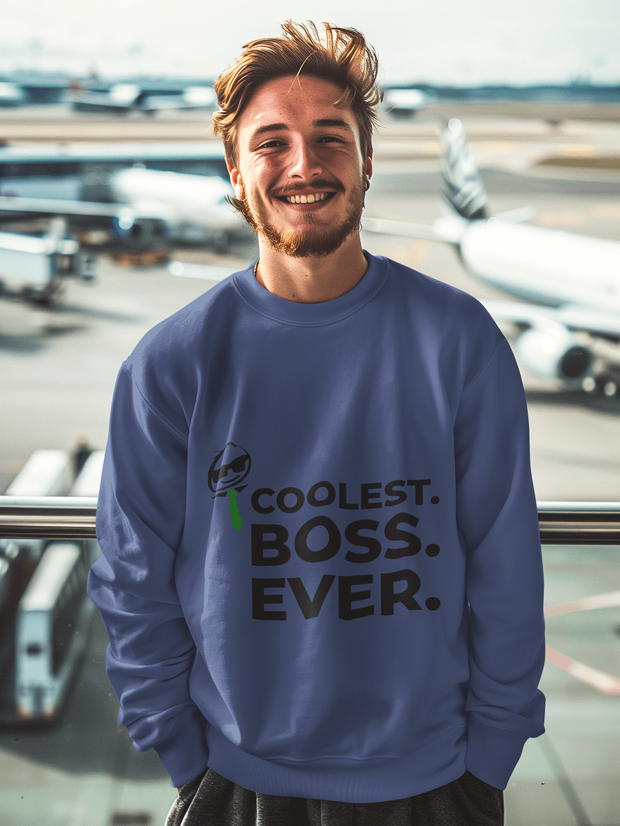 Coolest Boss Ever | Cotton Heritage Unisex Premium Sweatshirt | Ultimate Comfort & Boss-Level Style product image (6)