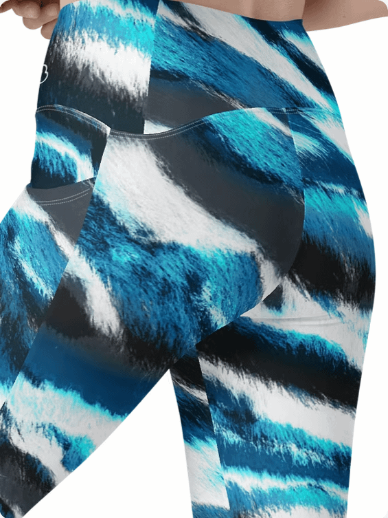 Animal Blue-Leggings with pockets product image (6)