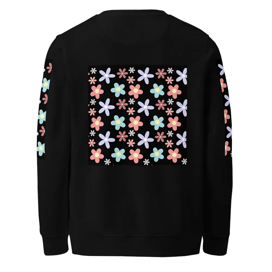 Pastel Petals Organic Sweatshirt product image (2)