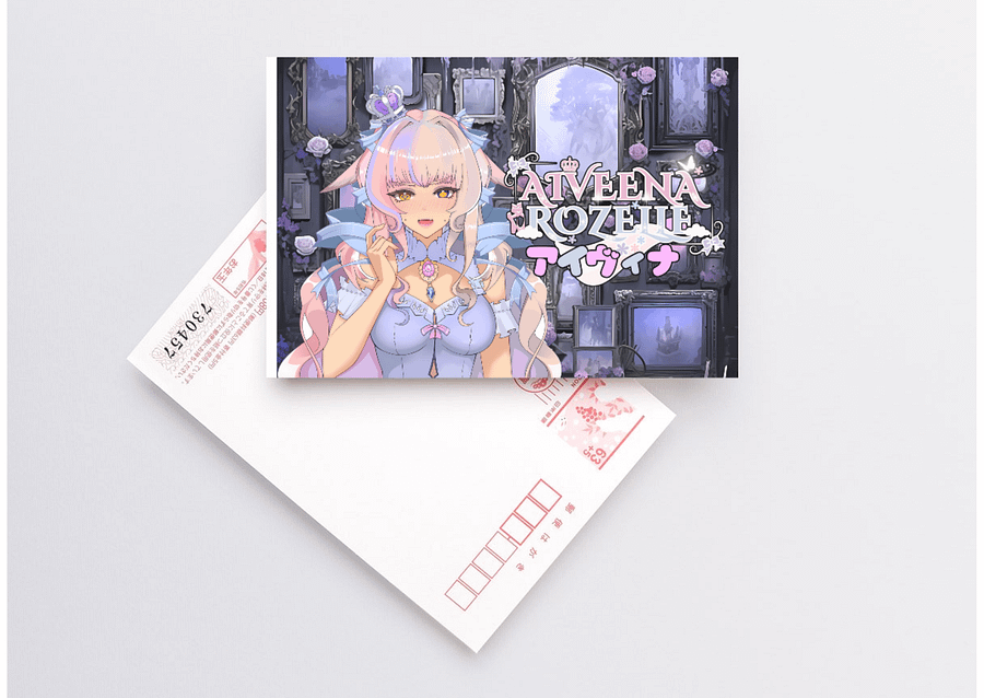 "Aivee's Into the Mirror Postcard" product image (1)