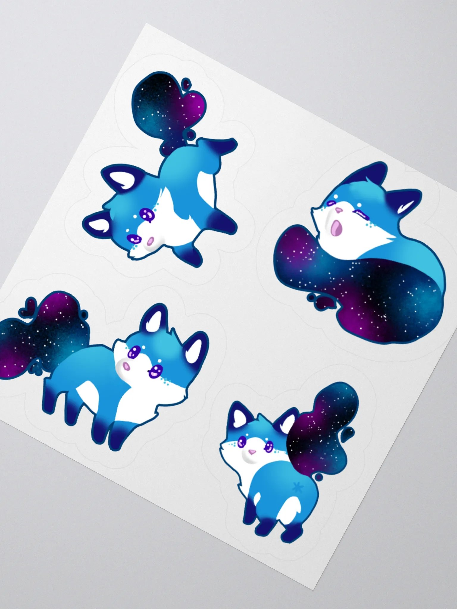 Space Fox Stickers! product image (4)