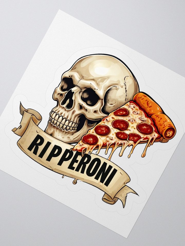 Ripperoni – Gamer & Streamer Sticker 3''x3'' product image (2)