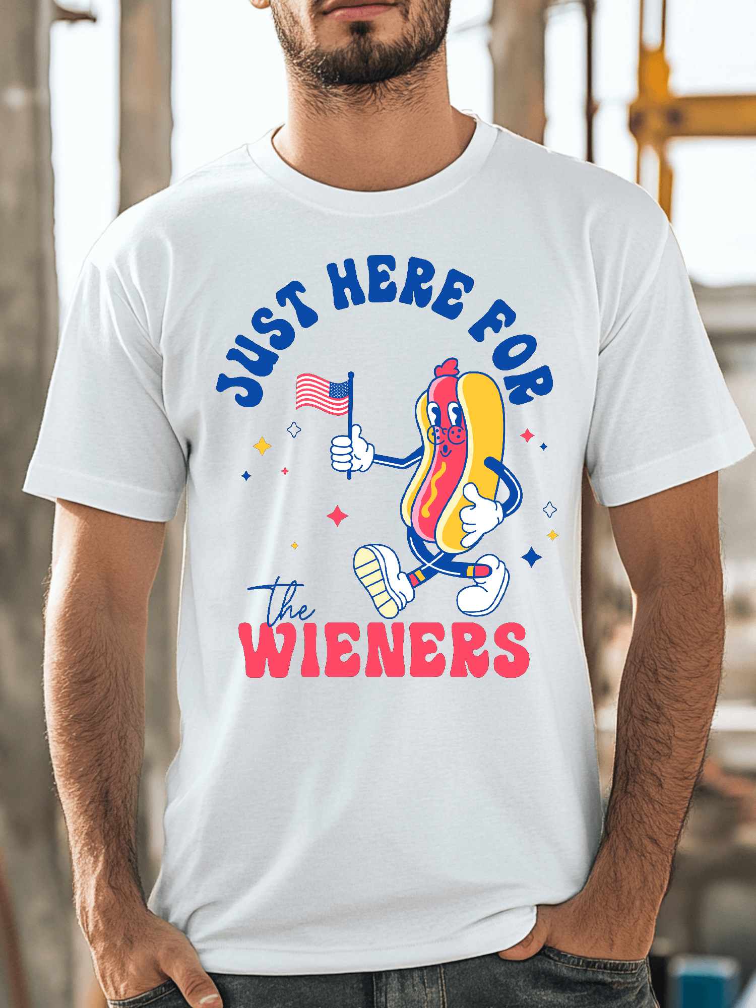 Just Here For The Wieners Shirt product image (2)