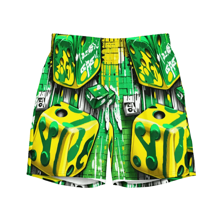 Graffiti Dice All-Over Swim Shorts product image (2)