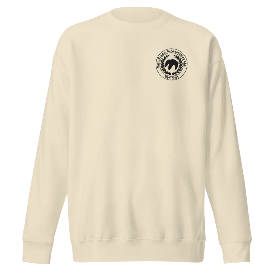 Black OEM FormFrame and Associates LLC Crewneck product image (6)
