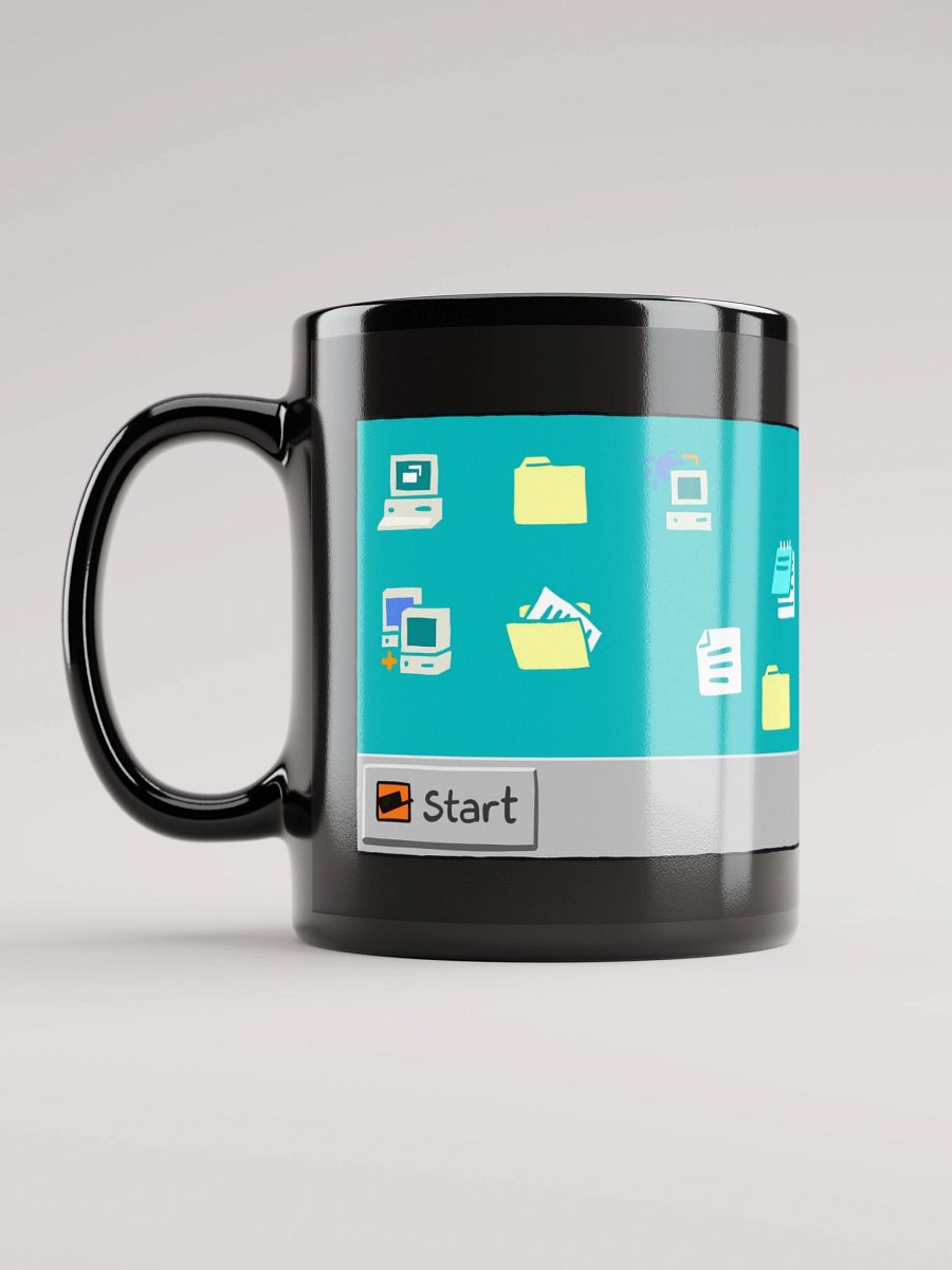 I AM NOT [OK] Mug (Black) product image (11)