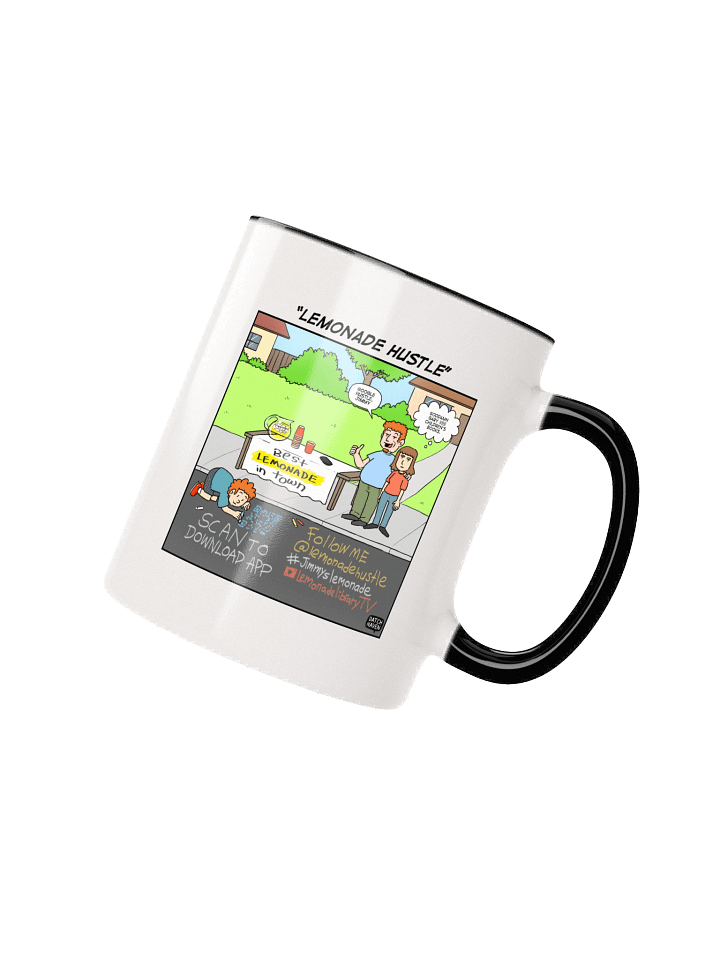 "Lemonade hustle" mug product image (4)