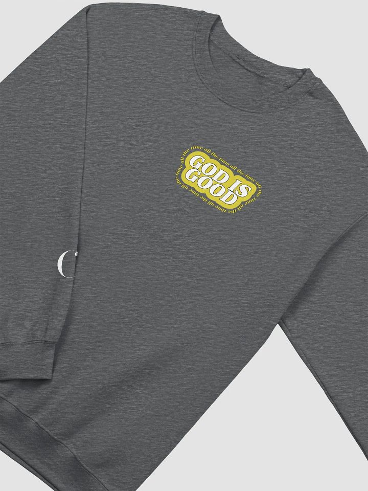 YELLOW God is Good Sweatshirt product image (14)