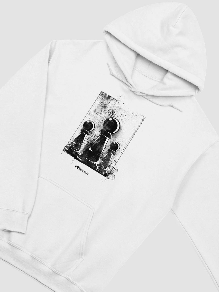 Grunge Chess: Pawn Trio unisex pullover hoodie product image (3)